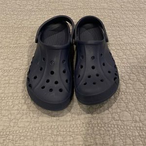 Navy Blue Crocs